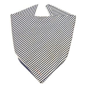 PINK Victoria’s Secret blue white stripe dog bandana 24”